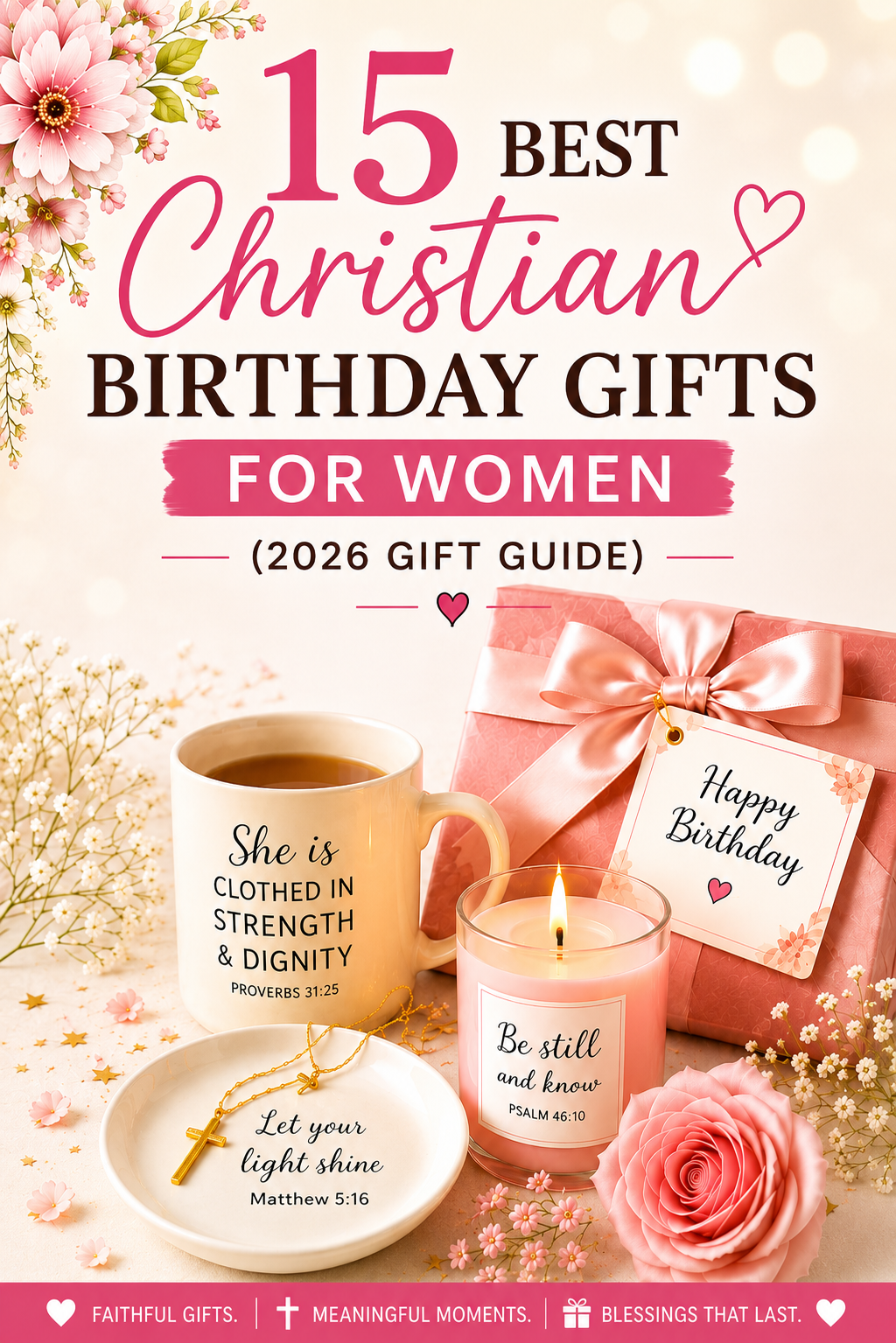 Christian birthday gifts for women 2026 gift guide