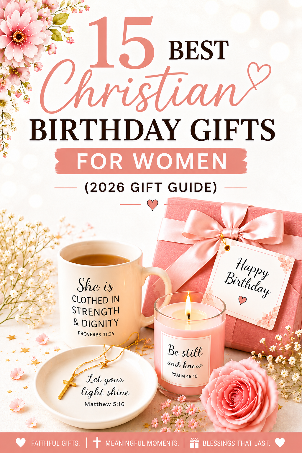 15 best Christian birthday gifts for women 2026 gift guide